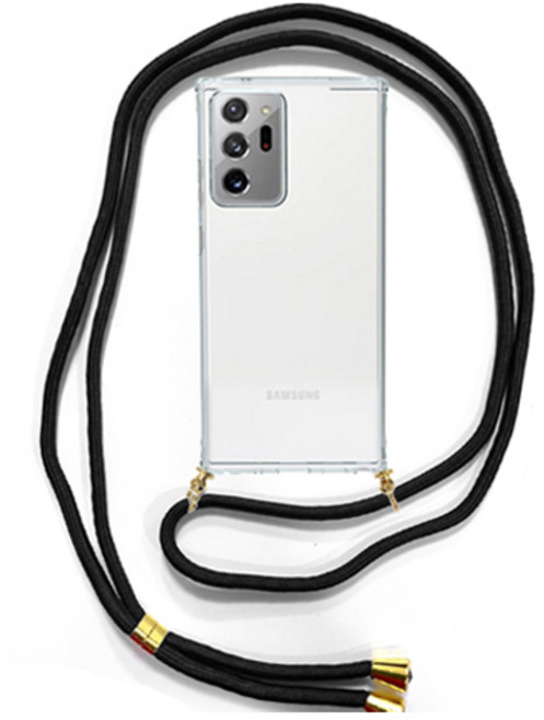 워너프 가드 롱 스트랩 클리어 휴대폰 케이스