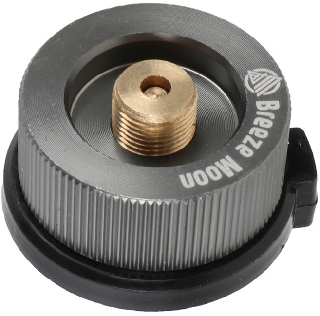 브리즈문 라운드 메탈 부탄가스 어댑터 일반형, 혼합색상, 1개