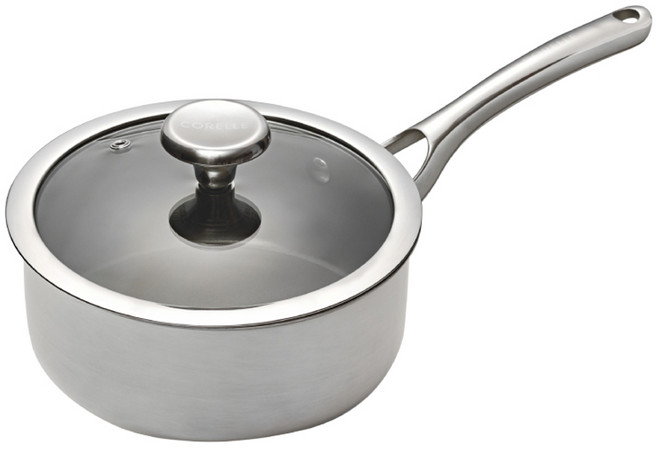 Corelle Brands 康寧餐具 DuraNano 電磁爐單柄鍋, 單品, 1個, 混合色, 直徑18cm