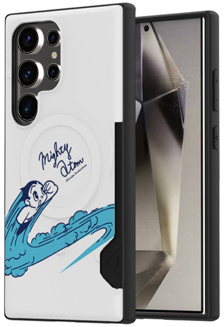 아스트로보이아톰 레트로 맥세이프 카드 2장수납 범퍼 휴대폰 케이스