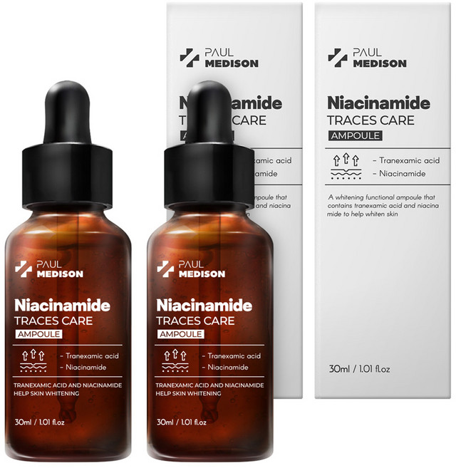 폴메디슨 나이아신아마이드 흔적 케어 앰플, 2개, 30ml