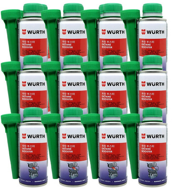 뷔르트 옥탄 부스터 연료첨가제 가솔린, 12개, 가솔린/휘발유