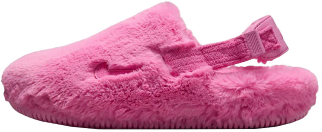 NIKE 耐吉 女款 Calm 穆勒克駱格毛絨拖鞋 FZ3118-600