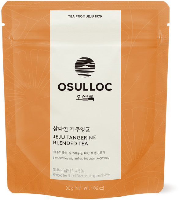 오설록 삼다연 제주영귤 과일차, 30g, 1개입, 1개