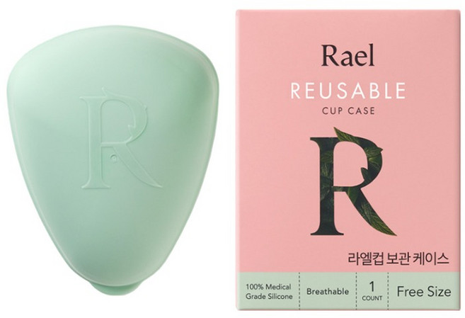 라엘 컵 케이스, 1개, 1개입, FREE