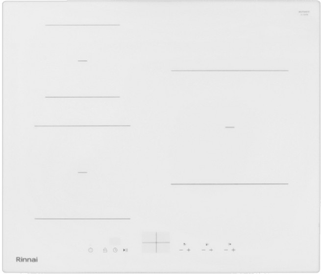 린나이 인덕션 3구 화이트, IHW32M, 빌트인