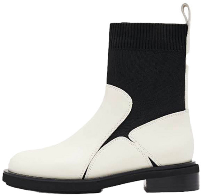 STACCATO 女款拼接靴 PATCHWORK_23F_EOQ10