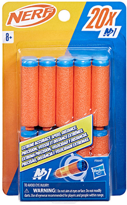 너프 N1 다트 리필 20 장난감총, 혼합색상, 1개