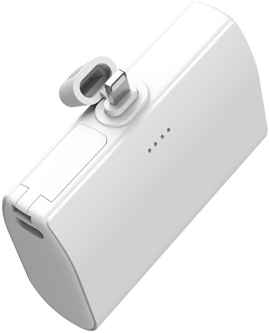 슈틸루스터 도킹 배터리 10000mAh 애플8핀, ST-BB10000, 화이트