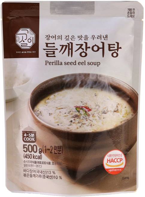 주식회사 설국 들깨장어탕, 500g, 1개