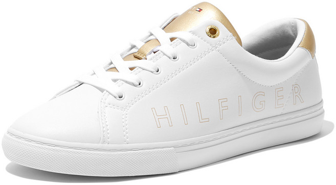 Tommy Hilfiger 女款 LULU 金色運動鞋 T52C6ARS610WT1YBR