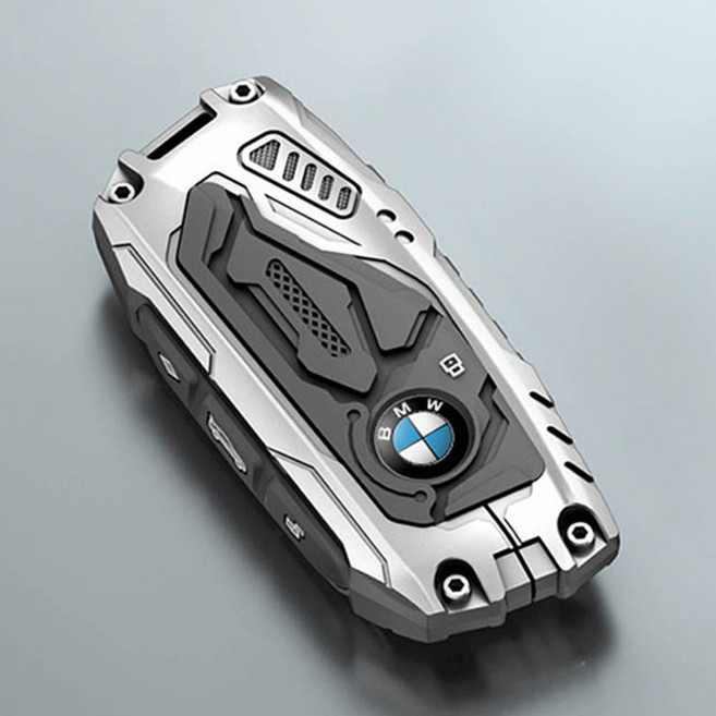 크로니클 쉴드라인 프리미엄 BMW 3 5 7 8 시리즈 메탈 키케이스, 이터널 실버 C타입