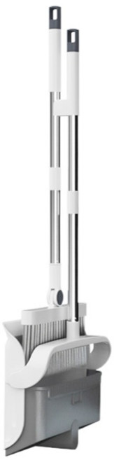 윈프라이스 인텐시브 빗자루 쓰레받기 2종 세트, 1세트, 화이트