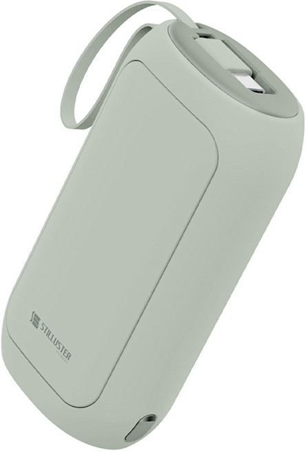 슈틸루스터 손난로 보조배터리 5000mAh, ST-PW100, 올리브