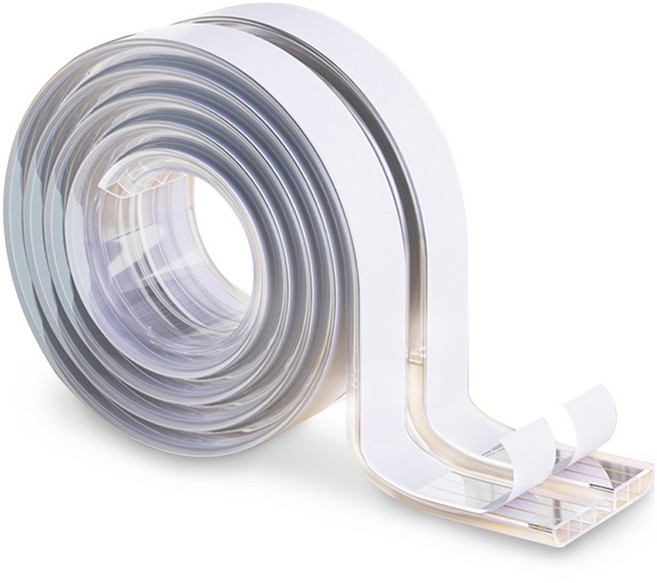주니 모서리 보호대 2m, 투명, 1개