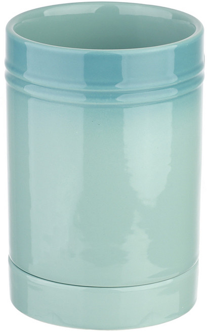 플라라 그라데이션 컬러 수저통, 1개, 그린