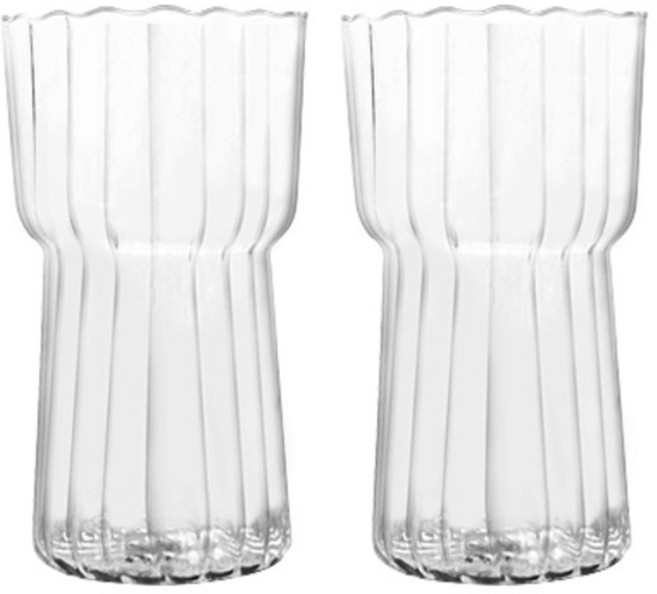 라임올리브 헤일리 내열유리컵 550ml, 투명, 2개