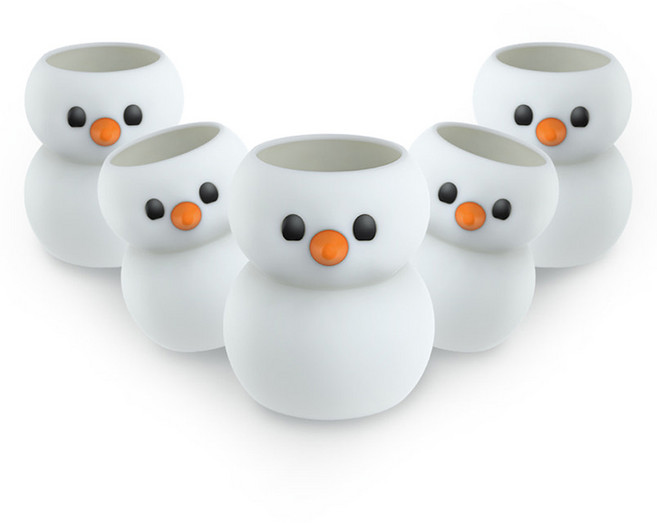 크레모아 UF5 쉐이드 스노우맨 캠핑 랜턴커버 CLA_U02, 화이트, 1개