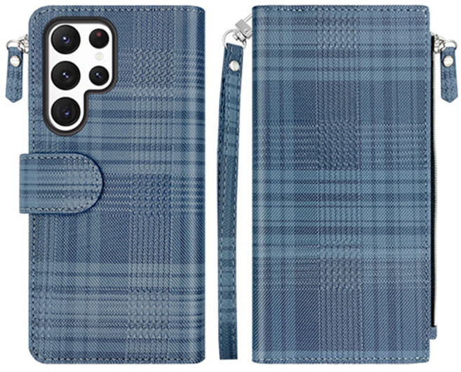 까미또 데일리 리나 지퍼 스트랩 다이어리 휴대폰 케이스