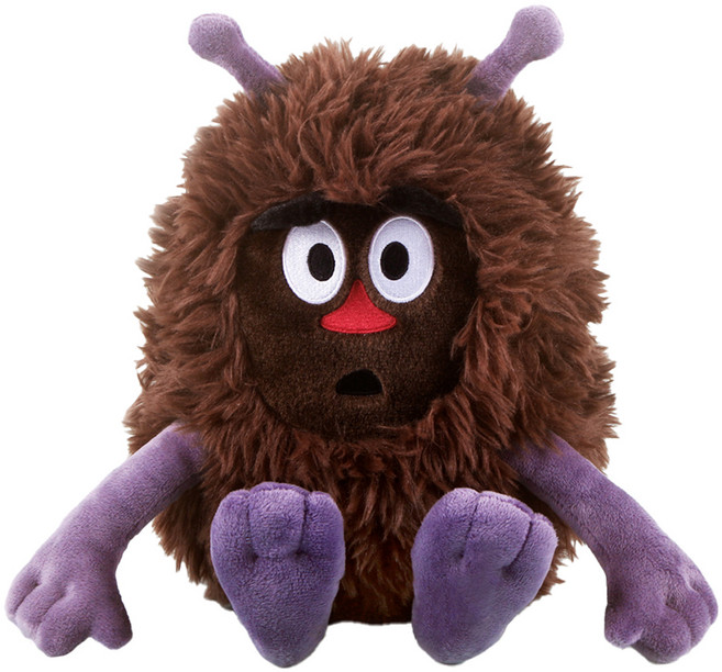 무민 시팅 스팅키 인형, 1개, 브라운, 25cm