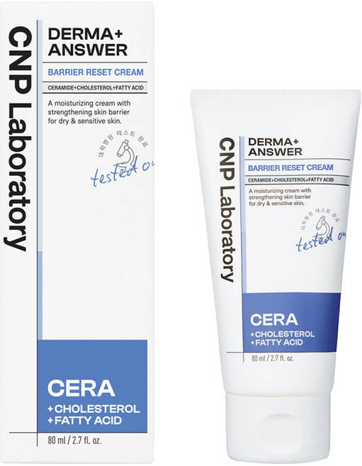 CNP차앤박 더마앤서 베리어 리셋 크림, 80ml, 1개