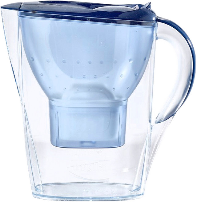 BRITA Marella Cool 濾水壺, 藍色, 1個, 2.4L