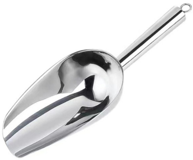 커피보니 스테인레스 얼음스쿱 소형, 스텐, 1개