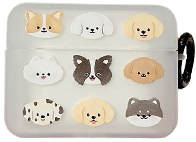 타미나요 귀여운 에어팟 에어팟프로 케이스 Airpods pro 2세대, 혼합색상, 1개