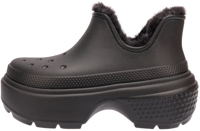 crocs 卡駱馳 女款 Stomp 內襯短靴 210673-060