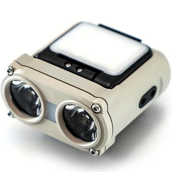 캘리너스 X4 캡라이트 헤드랜턴, 베이지, 1개