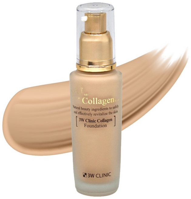 3W클리닉 콜라겐 파운데이션 50ml, 23호 내추럴베이지, 1개