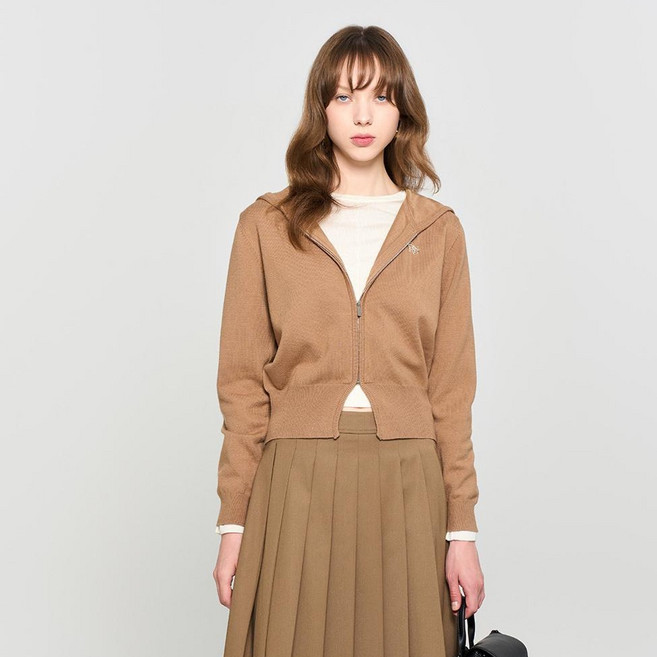 GENERAL IDEA 女款 GNRL Essential 連帽拉鍊外套 WBD1L04507