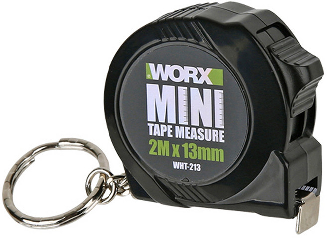 WORX 미니 자동줄자 2m x 13mm WHT-213, 1개