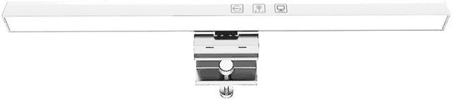 위니즈 노트북 모니터 LED조명 터치식 33cm WZ-T30SAW, 화이트, 1개