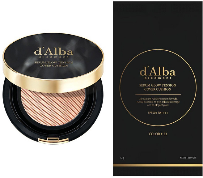 달바 세럼 글로우 텐션 커버 쿠션 17g + 리필 17g 세트, No 23, 1개