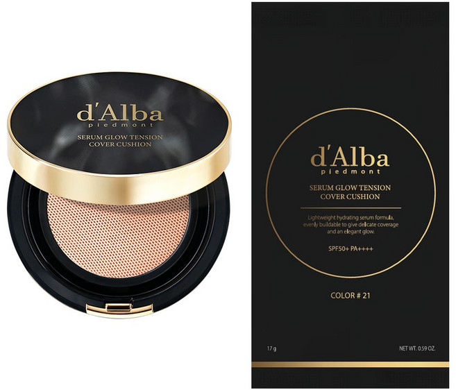달바 세럼 글로우 텐션 커버 쿠션 17g + 리필 17g 세트, No 21, 1개