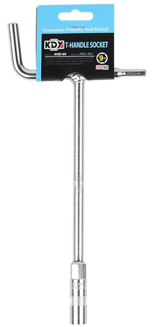 케이디와이 T핸들소켓 9 x 200 KHD-09, 1개