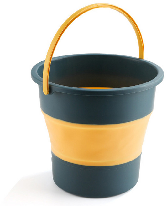 접이식 폴딩 세차 바스켓 10L, 네이비, 1개