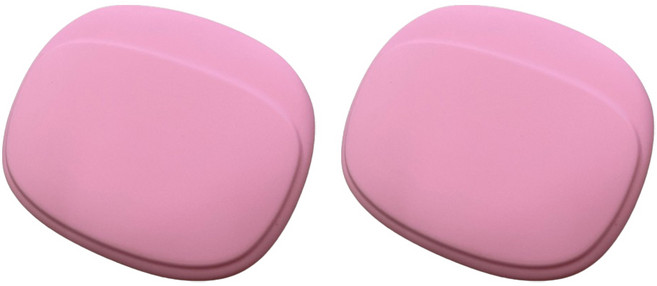 탑피아 간편한 이어폰 휴대용 케이블 파우치, 핑크색, 2개