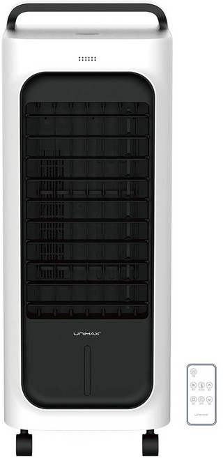 유니맥스 PTC 그래핀 리모컨 전기온풍기, UMH-2891GP, 혼합색상