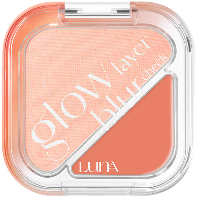 루나 글로우 레이어 블러 치크 블러셔, 01피치쉐이크, 1개