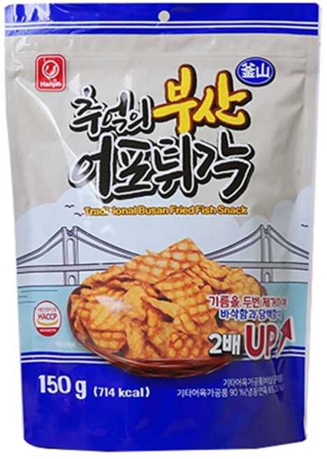 한진식품 추억의 부산 어포 튀각, 1개, 150g