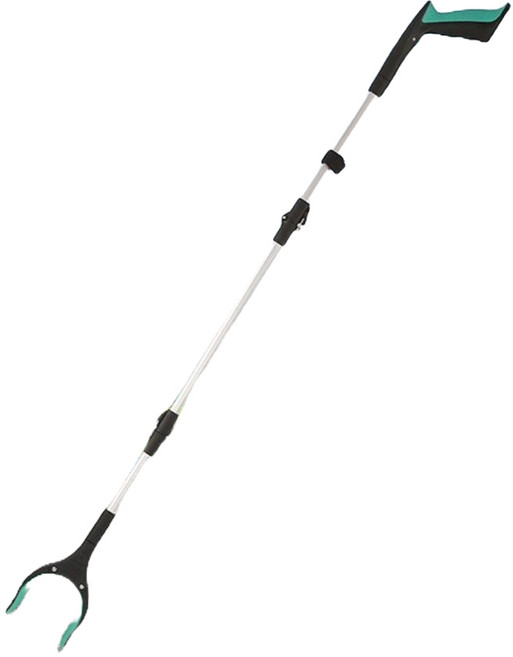 에코벨 알루미늄 접이식 쓰레기 집게, 그린, 1개