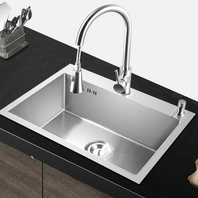 모헨 북유럽감성 프리미엄 싱크볼 + 배수구 + 세정용기 세트, 1세트