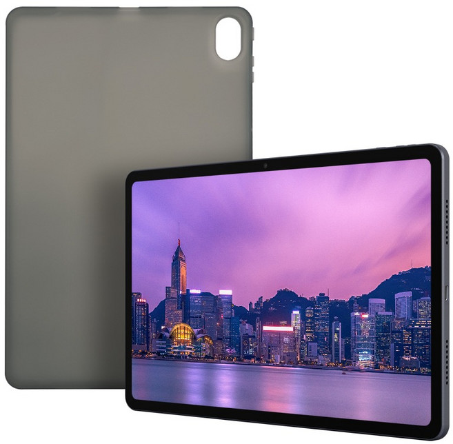 아이뮤즈 뮤패드 K10 PLUS 태블릿PC 전용 TPU 케이스, 스모키 그레이, 1개