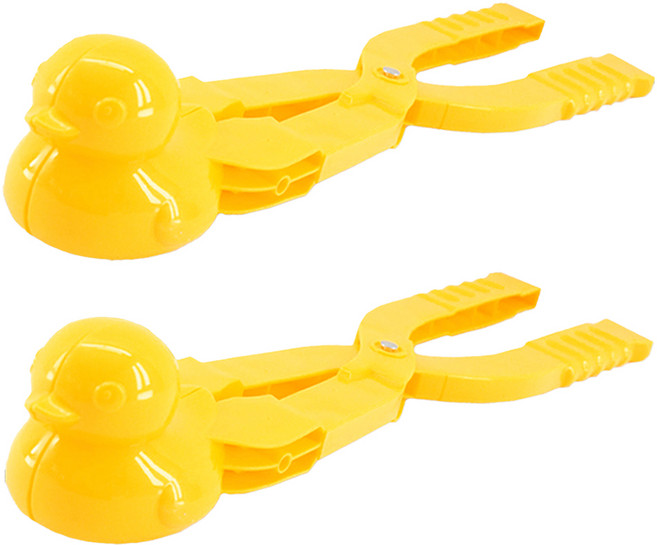 스노우볼 메이커 눈집게 대형 39cm 야외완구, 눈오리, 2개