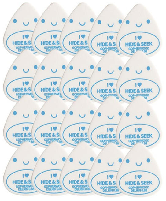 고퍼우드 캐릭터 델린 물방울 피크 블루, 20개