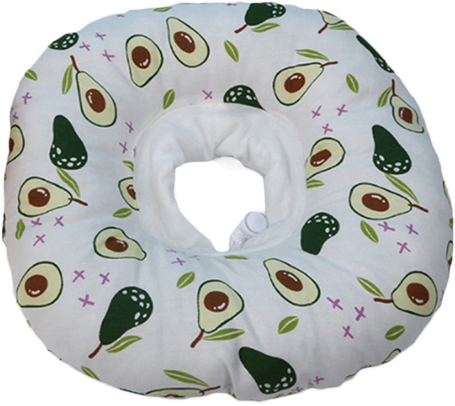 요런개 반려동물 폭신하고 동글한 넥카라, 아보카도, 1개