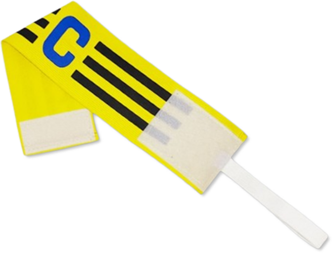 씨에스소울 스포츠 밴드형 축구 주장 완장, 옐로우, 1개