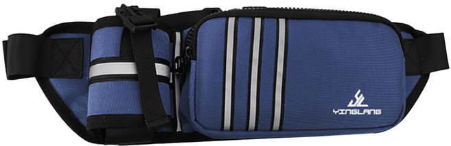 티렉스 레저 스포츠 등산 힙색, 네이비